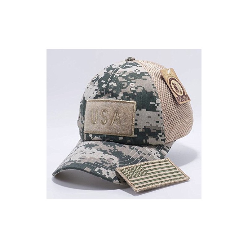 Pit Bull U.S. Flag Detachable Patch Micro Mesh Trucker Baseball