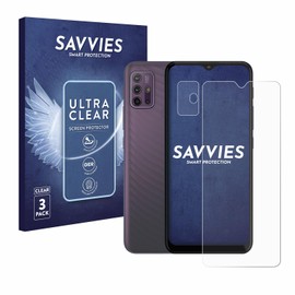 Savvies 6 x Screen Protectors Compatible with Motorola Moto G10 (Display and Camera) Ultra Transparent