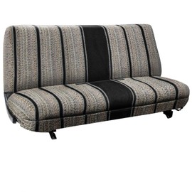 Kistrba Universal Bench Seat Cover Fit for Truck and Car Bench Seats Without Headrest Hole, Robust and Long Lasting Protection Nylon Linen Fabric Automotive Cover Cushion Accessories