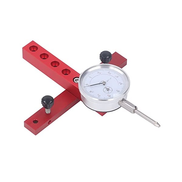 Table Saw Dial Indicator, 0.001in Accuracy Adjustable Saw Dial Gauge