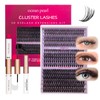 Ocean Pearl Lash Clusters 320PCS Cluster Lashes Kit 30D+40D+60D Eyelash