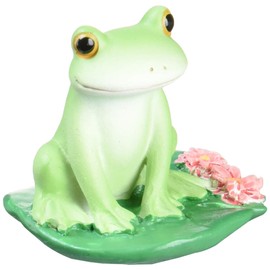 Daikai Copeau Mini Size Frog Sitting 71449 Width 1.8 x Depth 1.3 x Height 1.4 inches (4.5 x 3.4 x 3.5 cm)