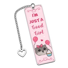 Dorm Room Essentials for Girls Back to School Supplies, Funny Bookmarks for Women, Book Lover Feminism Gifts for Friends Daughter, School Stuff for Teen Kids Birthday Gifts for Girlfriend