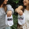sockprints Alpha Phi Sorority Big Sis Cotton No Show Socks
