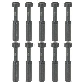 PATIKIL 3/16 Inch Push to Connect Fitting Plug, 10 Pack Pneumatic Air Fittings Plug Cap Style Blanking Plugs for Air Water