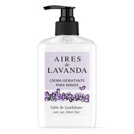 Crema Hidratante de Manos Aires de Lavanda – Reparadora Manos para Piel Seca y Sensible – Hidratación Profunda y Nutritiva – Cuidado Diario con Aroma Natural de Lavanda