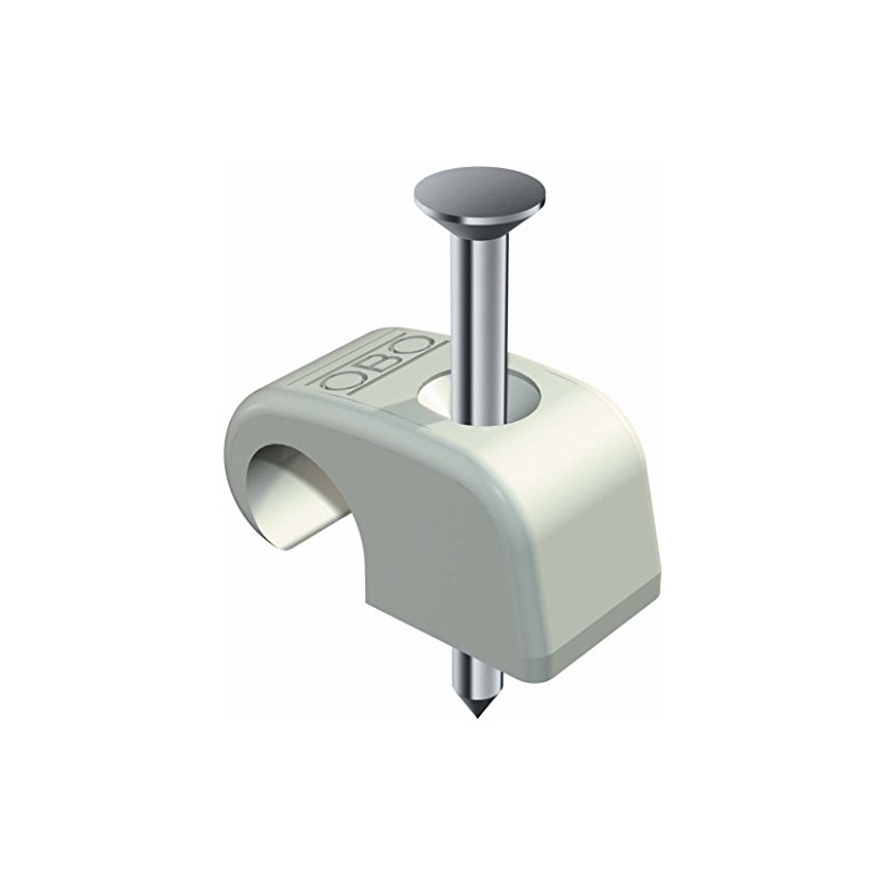 OBO Bettermann Nail Clamps 10-14 mm with Nail 25 mm