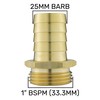 Solid Brass Pipe hosetails to Male bsp Thread for Pumps,Filters