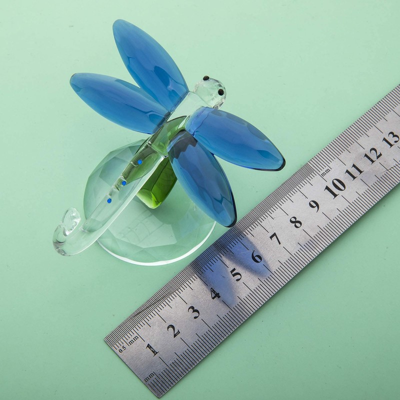 H&D HYALINE & DORA Figura de animales de cristal, libélula