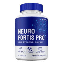 Neuro Fortis Pro Capsules, Supplement for Brain & Cognitive Health  (1 Pack)