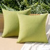 MIULEE Set of 2 Waterproof Cushion Covers, Outdoor Sofa Cushion