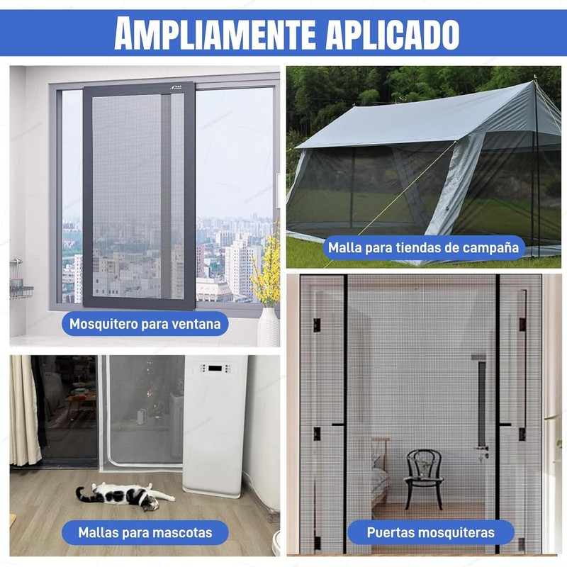 Cinta de Reparación de Mosquiteros,Cinta para Reparar mosquiteras,5cm x5mts