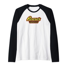 Reese's Peanut Butter Cups Basic Logo Raglan Baseball Tee