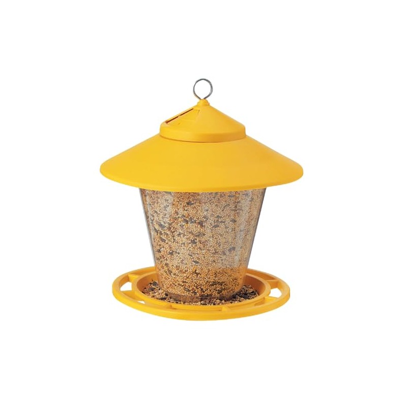 Audubon NA6231 4 Lb Capacity Hopper Granary Bird Feeder Assorted