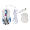 Wired Mouse Ergonomic RGB Backlit Adjustable DPI Programmable Keys 4.9ft