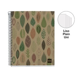 Miquelrius Notebook Recycling A5 Eco Sheets 120 Sheets - 80 g - 4 Ink Ribbons - Smooth Sheets