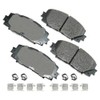 Akebono Ultra-Premium Ceramic Front Disc Brake Pads