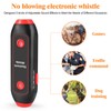 Electronic Whistle Handheld Electric Whistle with Lanyard SOS Light Flashlight