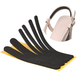 Shoe Blocking Adjustable Shoe Slip Prevention Pad Heel Protection Heel Cushion Anti-slip Anti-Slip Ankle Strap Pumps Women's Pointed Toe Unisex (Set of 12) (Nude Color)