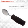 Sammons Preston Deluxe Built-Up Handle Adaptive Grip Tablespoon 6.5" Long,