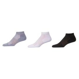 C.S.I. Casual Comfort No-Show Socks (3-pair) Made in the USA