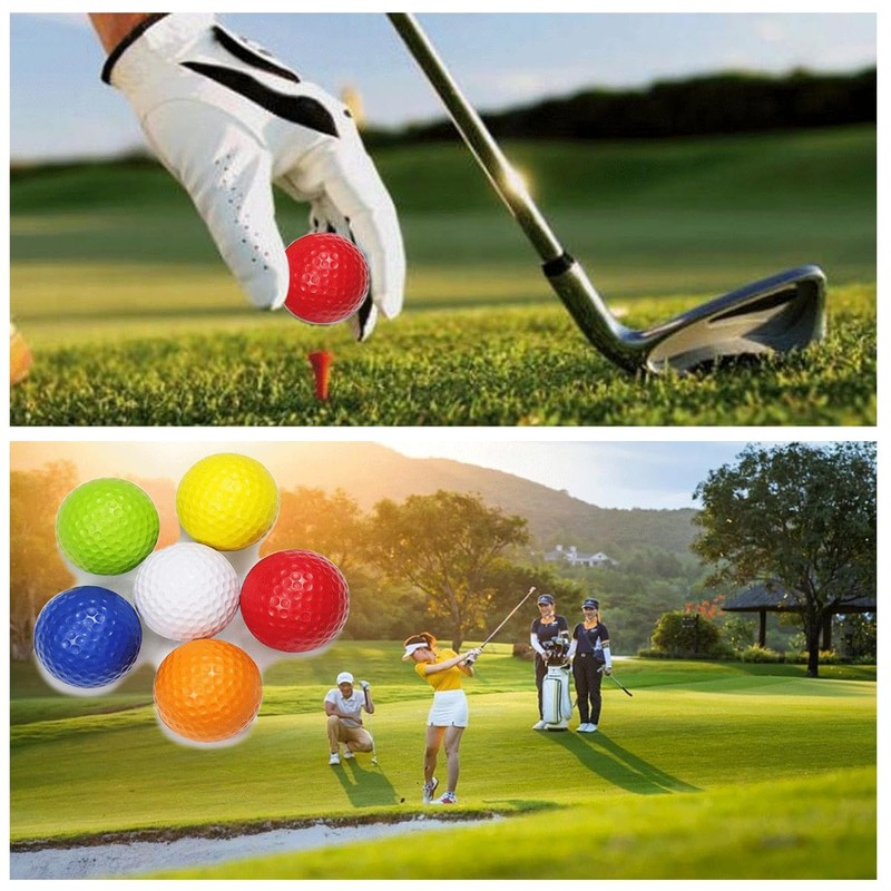 tintoke Pack of 26 golf balls, training balls, golf practice