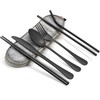 Travel Utensil Set, Reusable Stainless Steel Flatware Set with Case,
