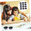 iplusmile 12pcs Non Stick Carbon Steel Mini Tart Molds for