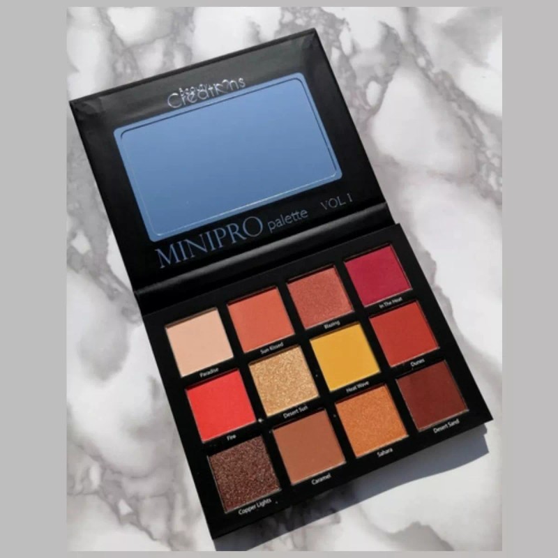 Beauty Creations Minipro Paleta De Sombras 12 Tonos Vol. 1