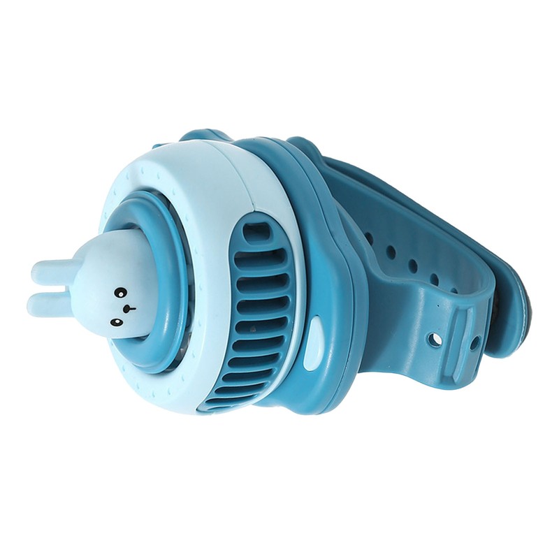 Innovative Cartoon Children's Watch Fan USB Students Portable Small Mini