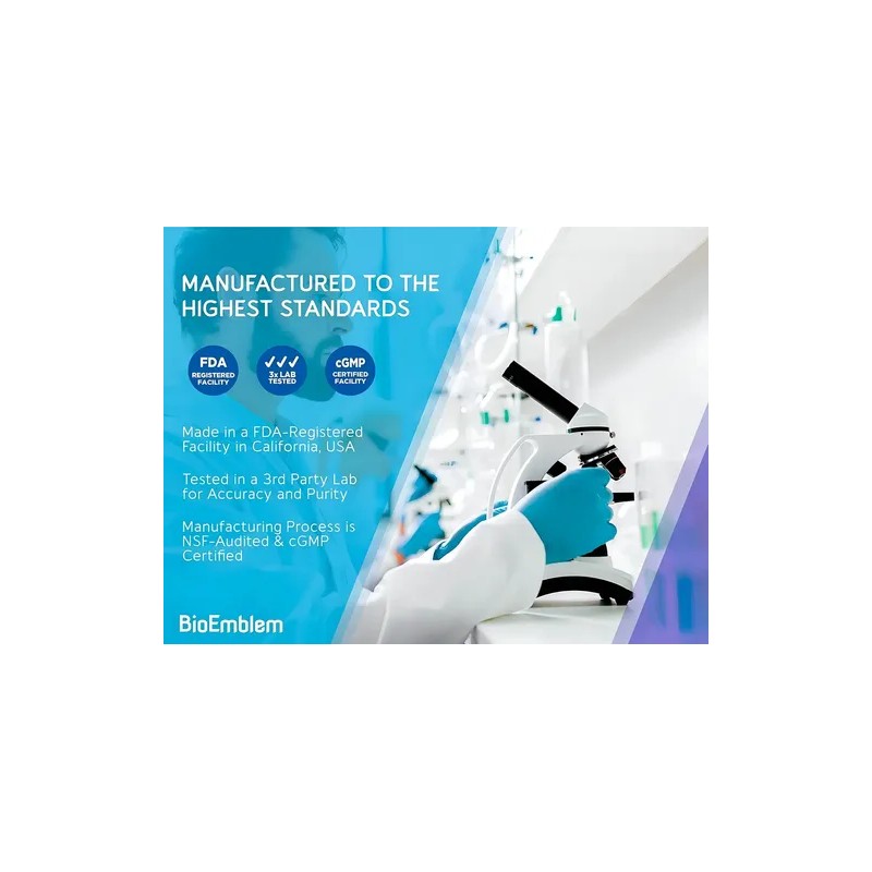 Bioemblem Magnesio Triple Cápsulas 300mg Alta Absorción Vegano Gluten