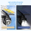 Solar Sensing Light 300lm 3 Modes Waterproof Simulated Camera Motion