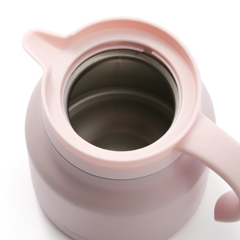 Francfranc Stainless Steel Thermal Pot & Server, Pink