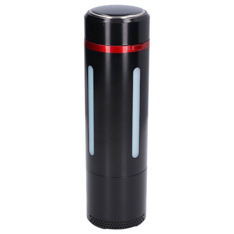 Smart Vacuum Bottle USB Charging Bluetooth Speaker Music Light Insulated