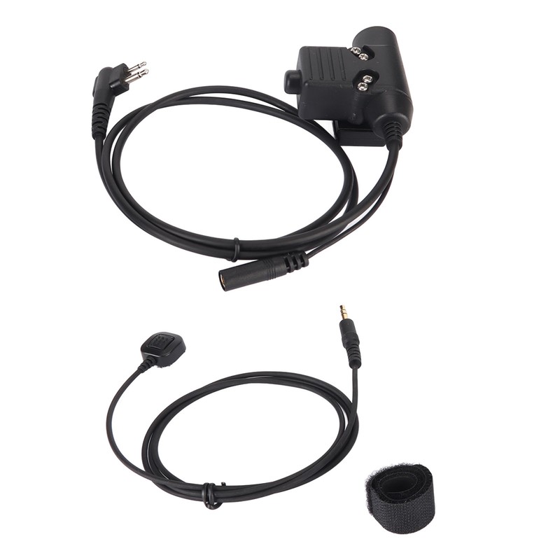 U94 PTT Adapter Push to Talk Button Walkie Talkie Military