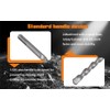 LDEXIN 10mm/0.4inch Diameter Carbide Tipped Masonry Impact Concrete Drill Bit