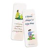 Creanoso Recovery Affirmations Bookmarks (2 Sets x 6 Cards) –