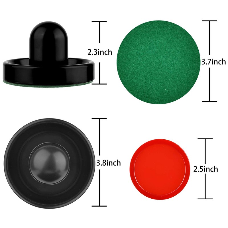 Coopay Air Hockey Pushers and Thicker Air Hockey Pucks, Goal
