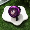 Sewroro Unicorn Bike Bell Purple Bicycle Handlebar Bell with Loud