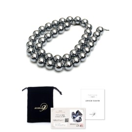 OVER-9 Terahertz 0.4 inch (10 mm) Series Created Bracelet Necklace, Round Beads, Parts, Wholesale Price, Gemstone, Power Stone, Natural Stone, Ultra Far Infrared, Health, Beauty [0.4 inch (10 mm)]