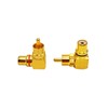 Voluty Tek Audio Video Connector RCA Female to Male Right