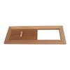 Sauna Vent Grille Adjustable Cedar Wood Steam Room Air Ventilation