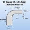 I33T I33T Automotive Silicone Tubing, ID 1.75" to 2.5" (45mm-63mm)