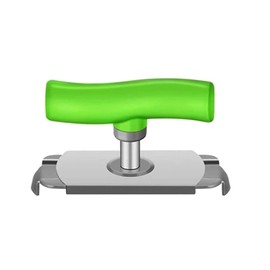 Effortless Arthritis Jar Opener - Senior-Friendly Kitchen Tool for Bottles and Cans, Ergonomic Design for Family and Picnic Use, Durable Green (Green)