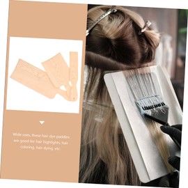 FRCOLOR 3pcs Hair Dye Paddles Highlighting Boards for Hair Coloring Dyeing Paddle for Barber Shop
