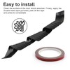 SRJQXH Bumper Protector, Boot Protector Strip Soft Rubber Material, 9