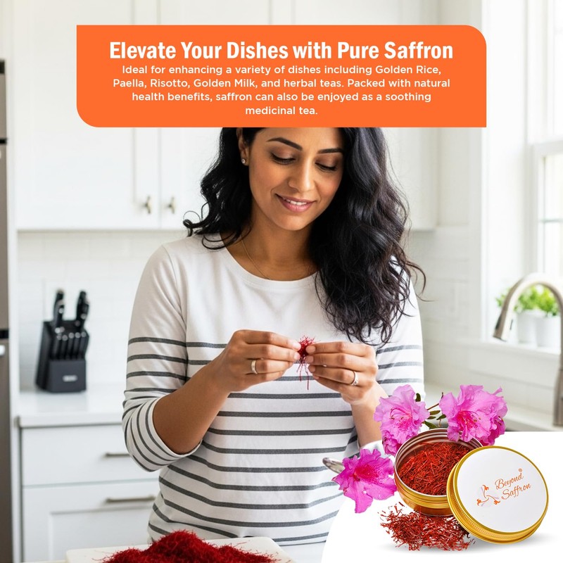 Beyond Saffron – Premium Super Negin Saffron Threads | Pure