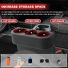 Lyxheth Car Gap Cup Holder, Car Seat Storage Box, Multifunctional