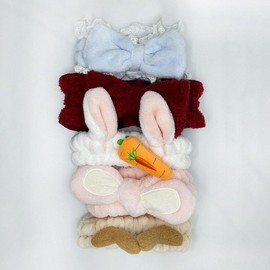 Ribbon Bunny Deer Face Washing Headband Face Washing Deer/ONE 2ea
