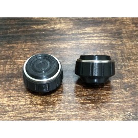 Volkswagen VW MK1 75-84 Rabbit Golf Black Window Crank Knobs (1 pair)